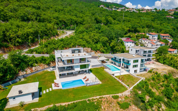 Villa Deavista Opatija, Villa Deavista Opatija with Pool, Kvarner, Croatia Matulji
