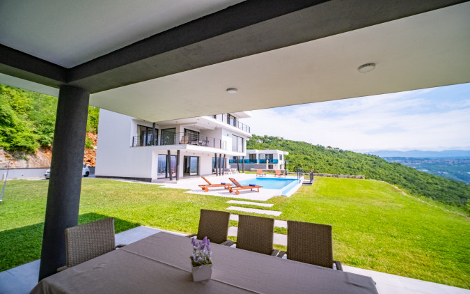 Villa Deavista Opatija with Pool, Kvarner, Croatia Matulji