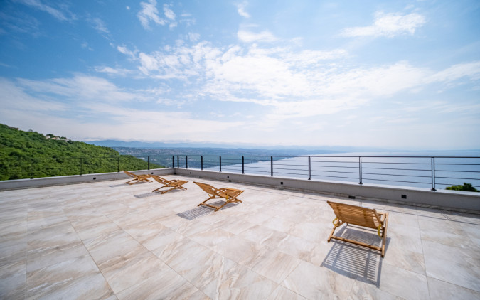 Villa Deavista Opatija with Pool, Kvarner, Croatia Matulji