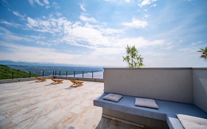 Villa Deavista Opatija with Pool, Kvarner, Croatia Matulji