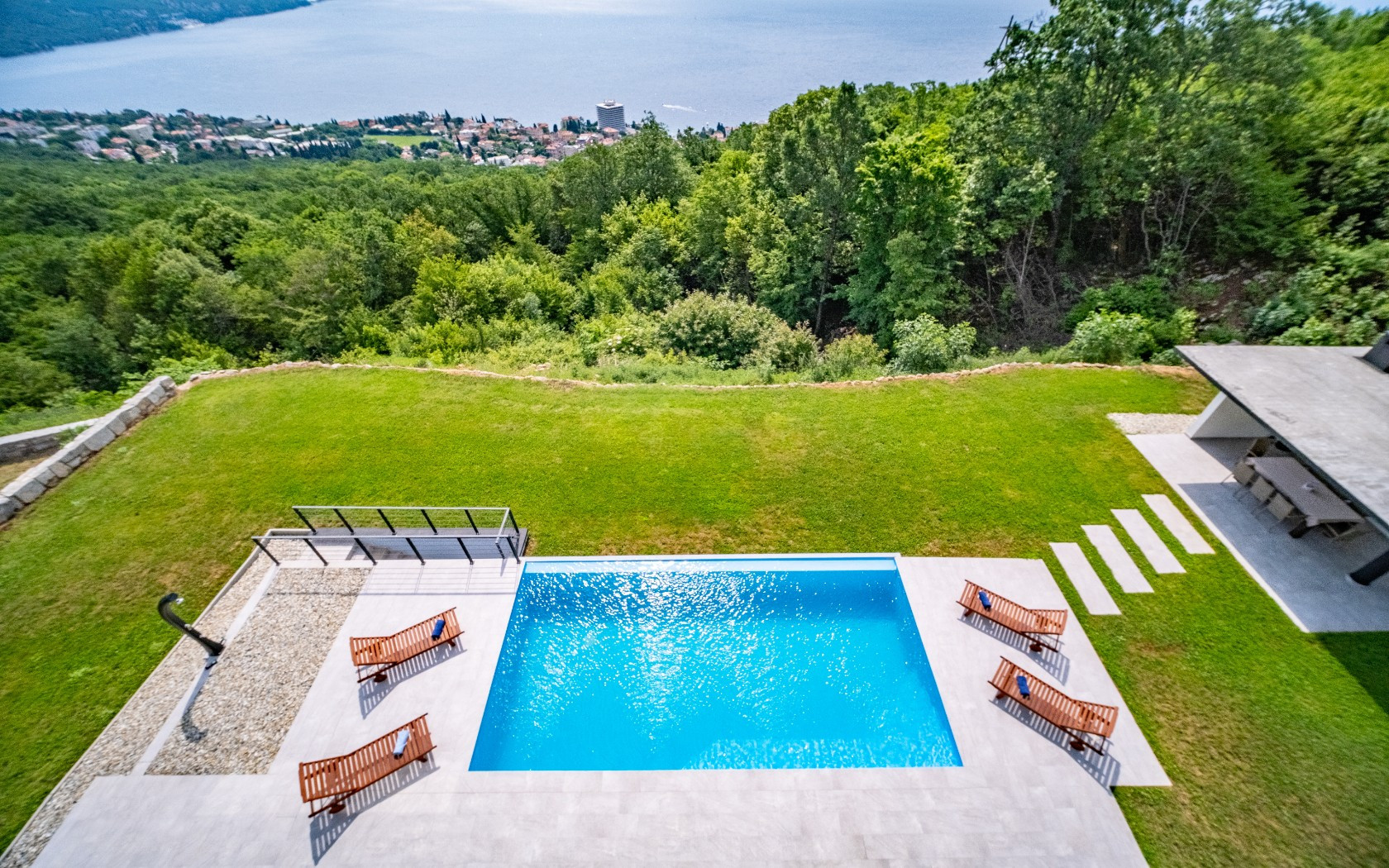 Breathtaking views and luxury -  within reach at Villa Deavista Opatija, Villa Deavista Opatija with Pool, Kvarner, Croatia Matulji
