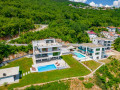 Außenbereich, Villa Deavista Opatija mit Pool, Kvarner, Kroatien Matulji