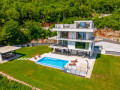 Außenbereich, Villa Deavista Opatija mit Pool, Kvarner, Kroatien Matulji