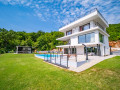 Außenbereich, Villa Deavista Opatija mit Pool, Kvarner, Kroatien Matulji